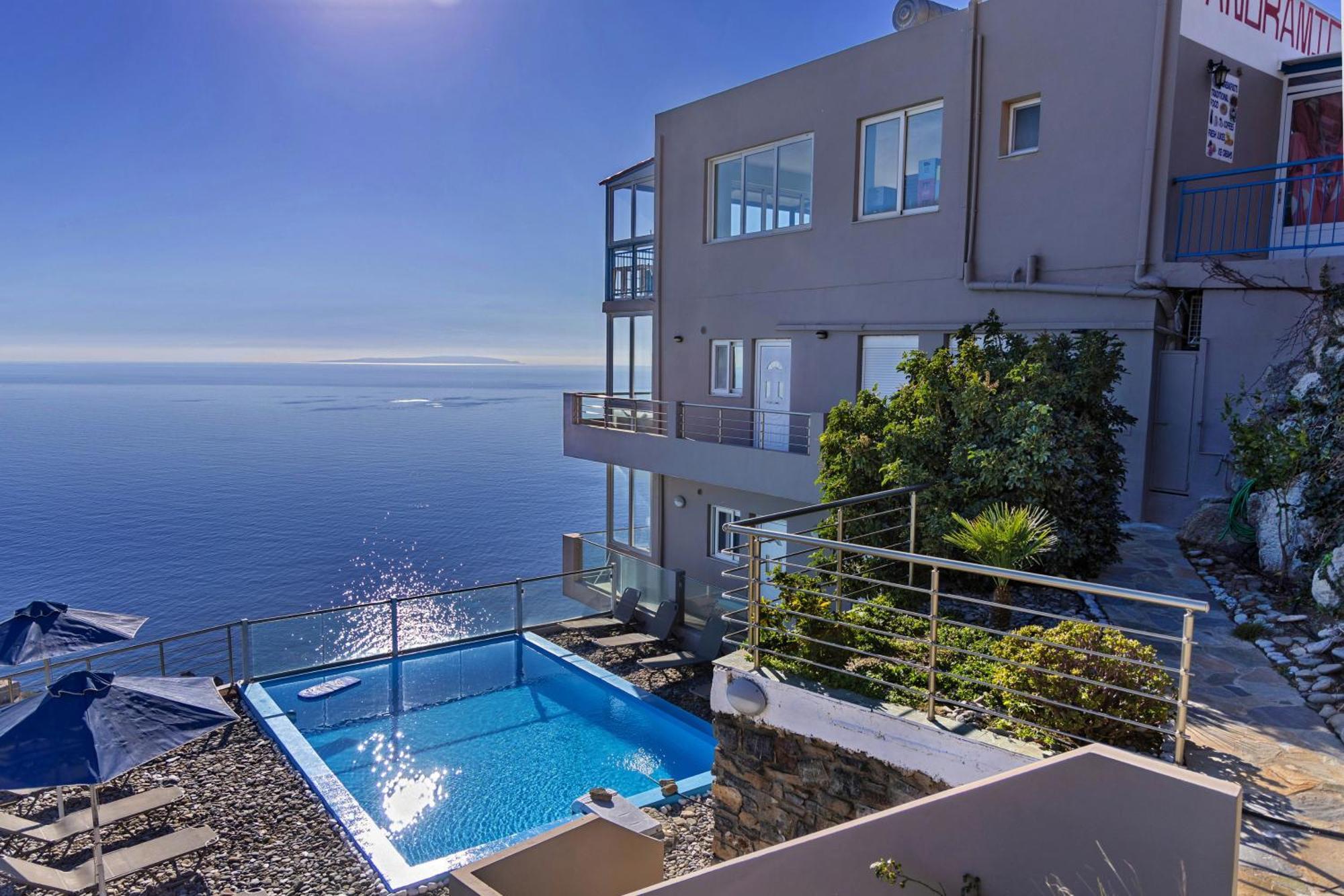 Akrotiri Panorama- Luxury Rental Apartments With Sea View Rodhákinon Buitenkant foto