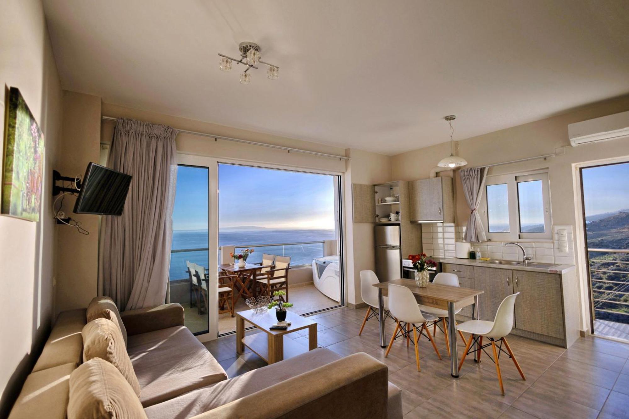 Akrotiri Panorama- Luxury Rental Apartments With Sea View Rodhákinon Buitenkant foto