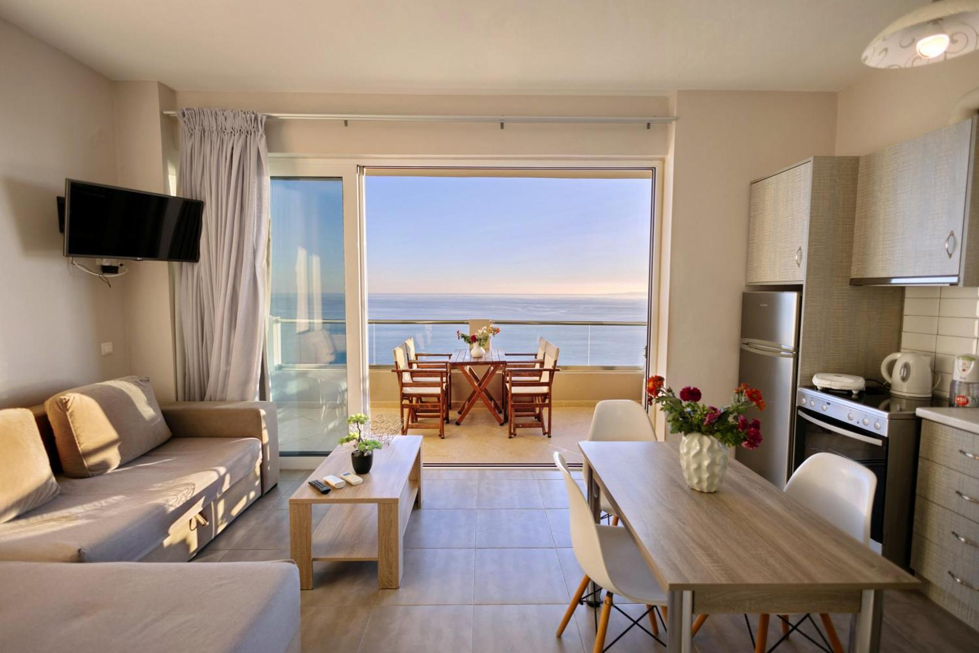 Akrotiri Panorama- Luxury Rental Apartments With Sea View Rodhákinon Buitenkant foto
